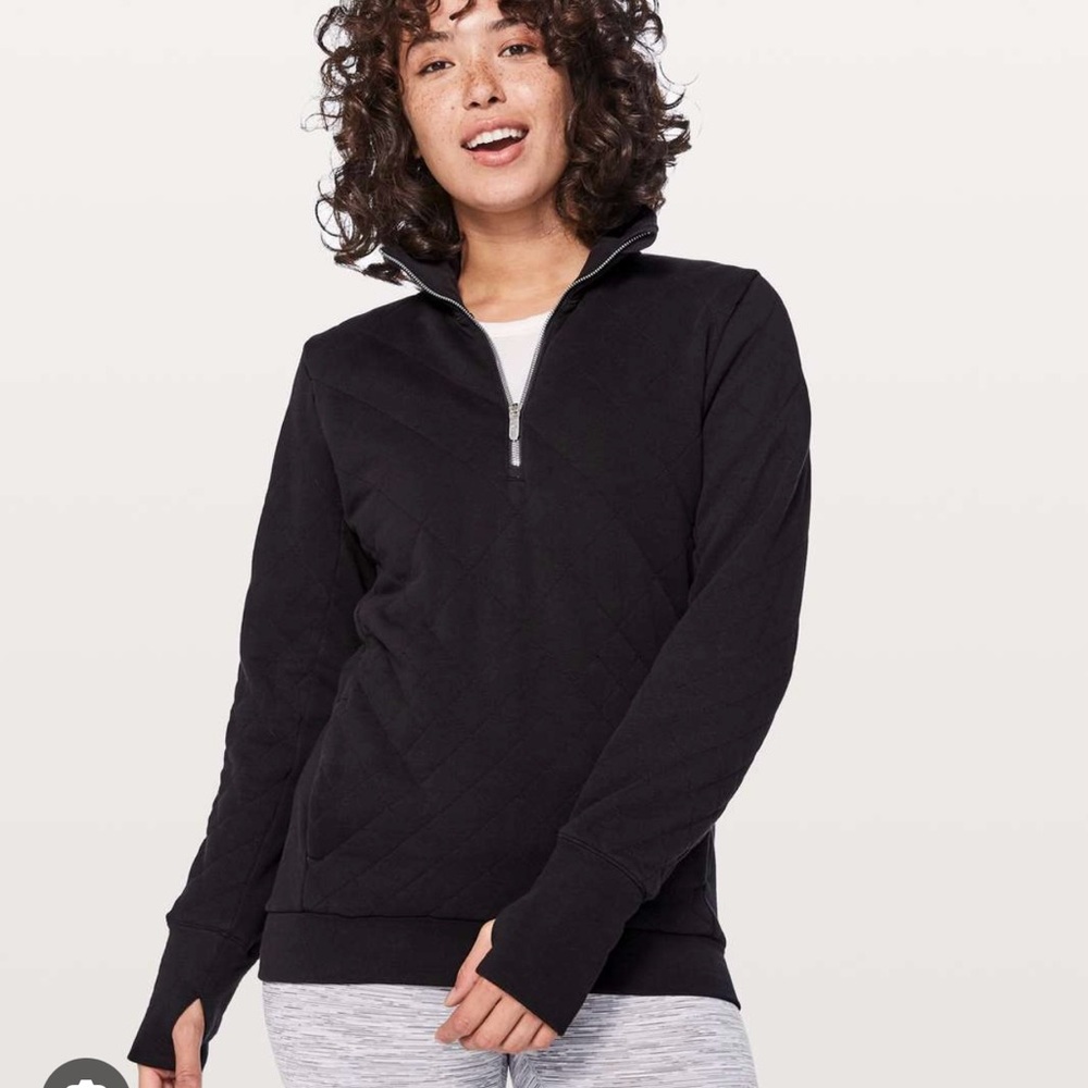 Lululemon Forever Warm Half Zip Pullover